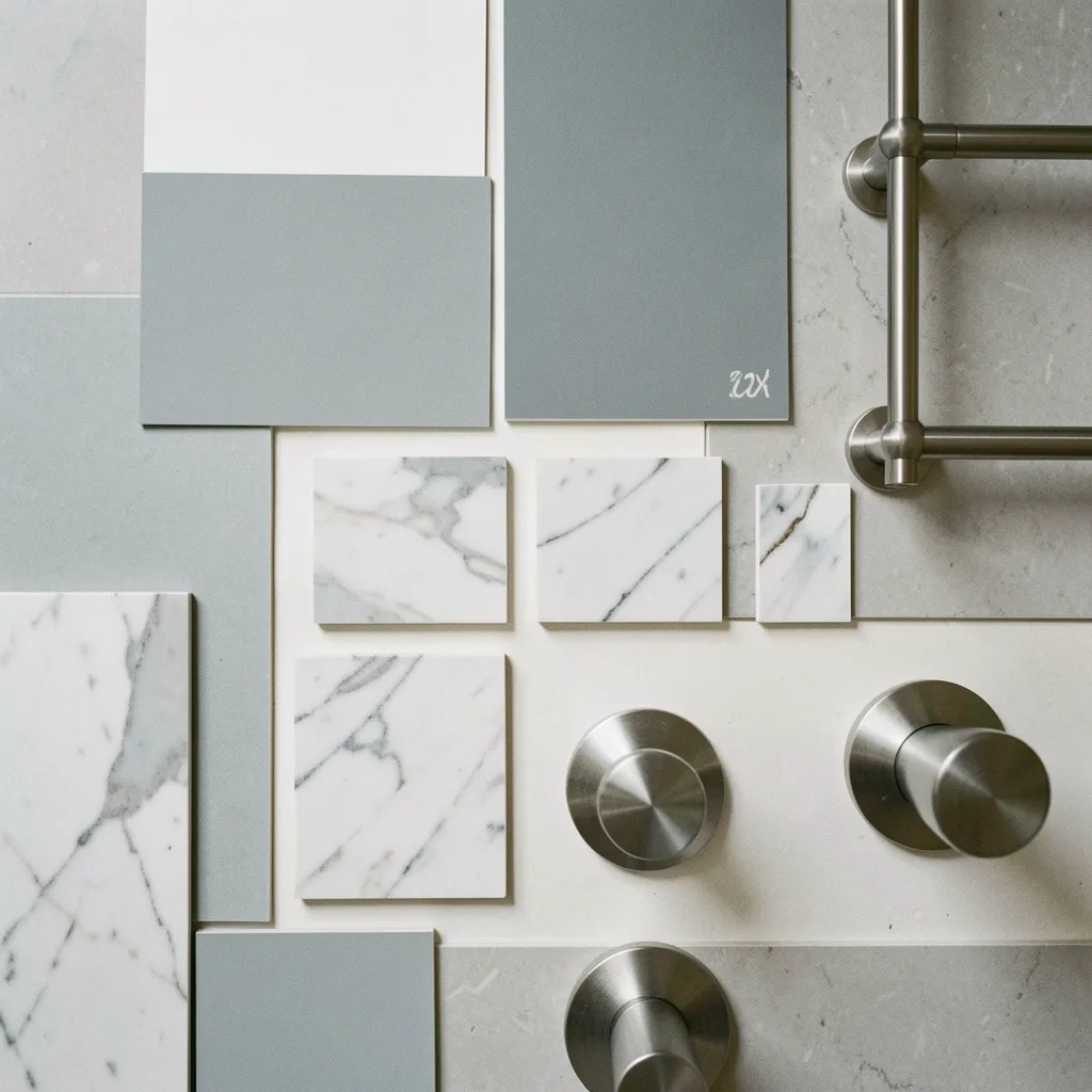Mood board visualization for home renovation